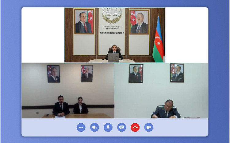 Ədliyyə Nazirliyinin rəhbər heyəti tərəfindən bölgələrdə yaşayan vətəndaşlar üçün videoqəbullar keçirilir 