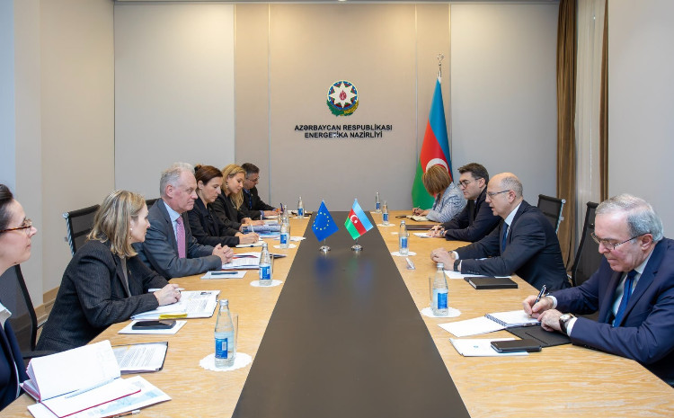A meeting was held at the Ministry of Energy with the Director-General for Enlargement and Eastern Neighbourhood in the European Commission 