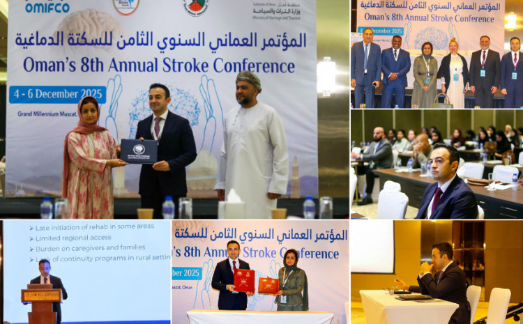 Pərvin Əkbərov insultun diaqnostikası və müalicəsi haqqında məlumat verib - Omanda KONFRANS