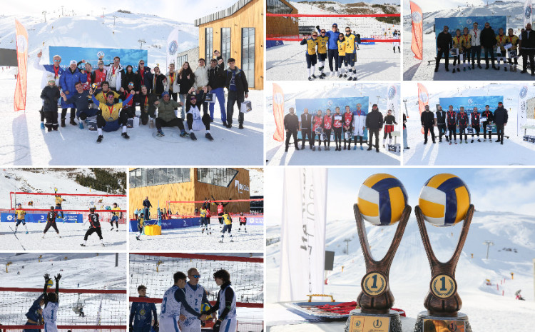 Şahdağda voleybol üzrə ölkə kubokunun qalibləri müəyyənləşib 