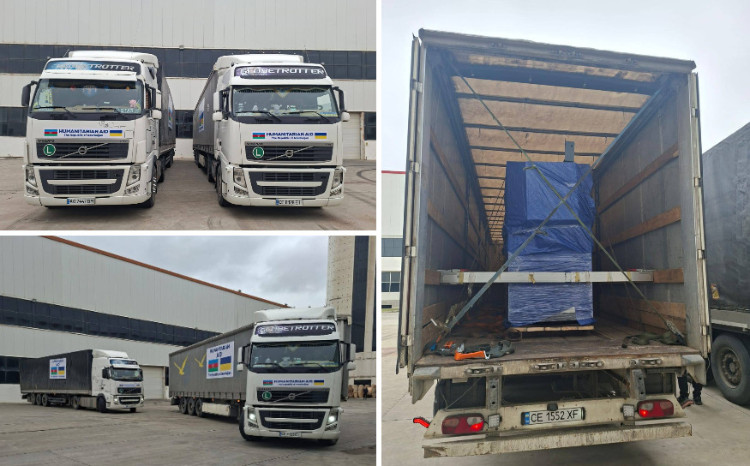 Another batch of humanitarian aid consisting of electrical equipment was sent to Ukraine 