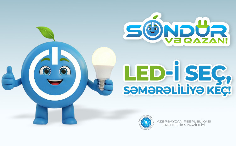 The use of LED lamps is expanding in Azerbaijan in line with the energy efficiency policy 