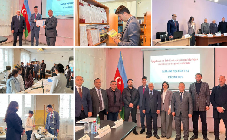 Sabirabad Peşə Liseyi ilə əməkdaşlıq imkanları müzakirə edilib 
