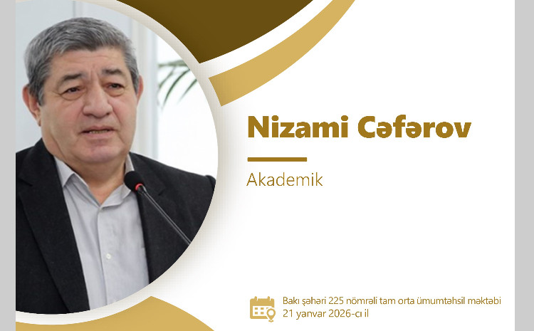 Akademik məktəblilərlə görüşəcək 