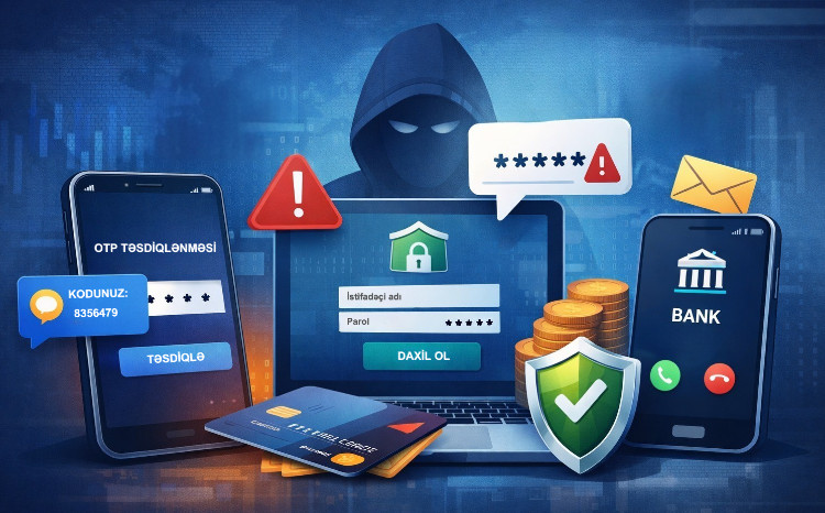 İKTA SMS (OTP) kodlarını paylaşmamağı tövsiyə edir 