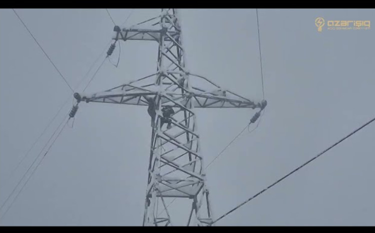 “Azərişıq” ASC cənub regionunda baş vermiş qəzaların aradan qaldırılması üçün fasiləsiz çalışır 