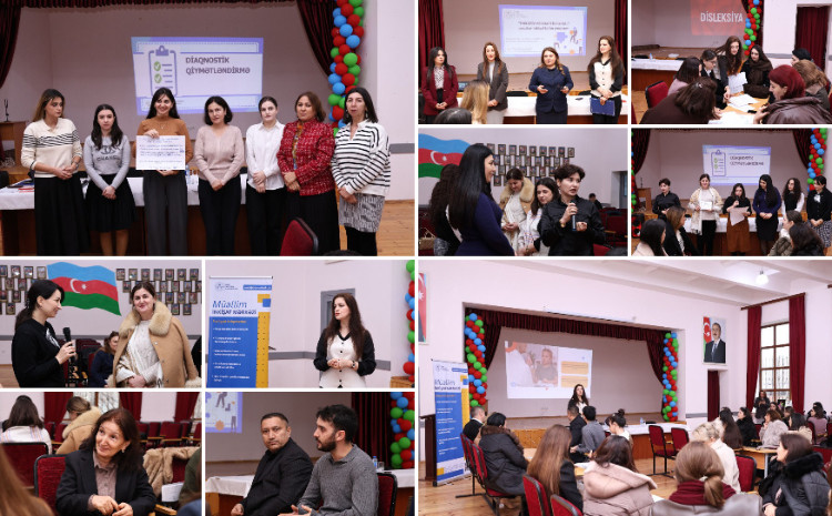 BSU Qubada “İnklüziv və adaptiv təhsil” mövzusunda növbəti təlim təşkil edib 