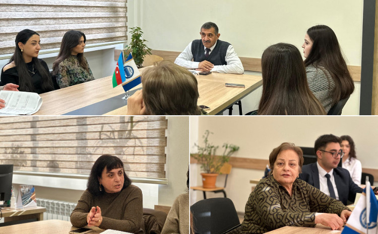 BDU-da “Urbanizasiyanın yaratdığı sosial problemlər” mövzusunda dəyirmi masa 