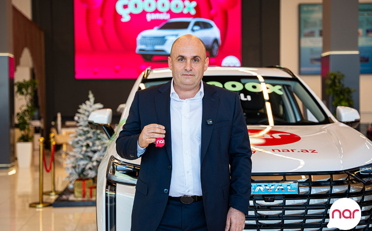 “Nar”ın “Çoox Şanslı” lotereyasında 9-cu avtomobil uduldu 