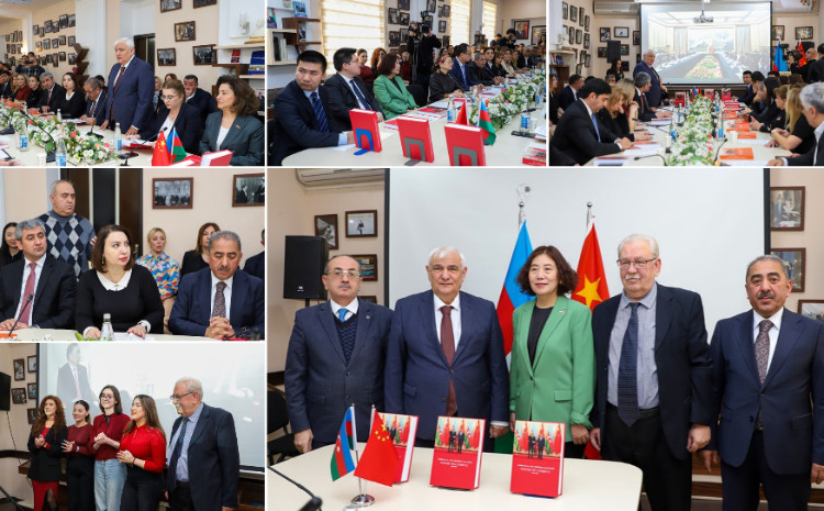 ADU-da “Azərbaycan-Çin. Prezident Salnaməsi (2003-2025-ci illər)” kitabının təqdimat mərasimi keçirilib 