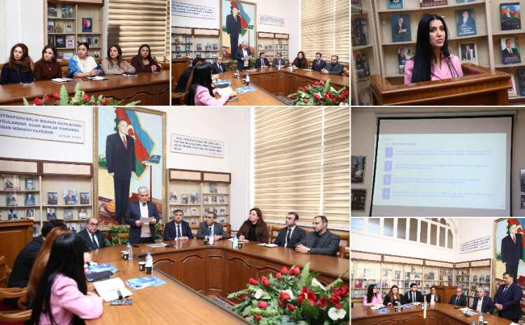 Pedaqoji Universitetdə DMA-nın “Kadr İndeksi” pilot layihəsi ilə bağlı görüş keçirilib 