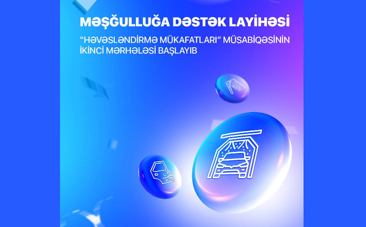 “Həvəsləndirmə mükafatları” müsabiqəsinin ikinci mərhələsi başlayıb 