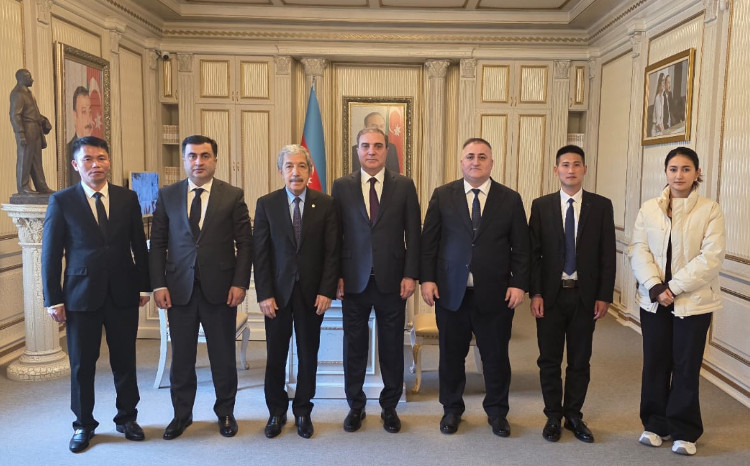 "Aztürk Holdinq"in prezidenti Gəncə Şəhər İcra Hakimiyyətinin başçısı ilə görüşüb 