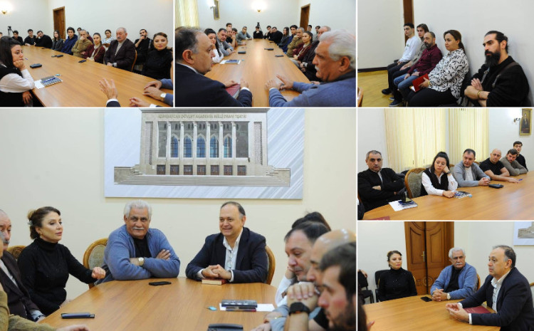 Akademik Milli Dram Teatrında Nurəddin Mehdixanlının 70 illiyinə həsr olunan “Kral Lir” benefisi hazırlanır 