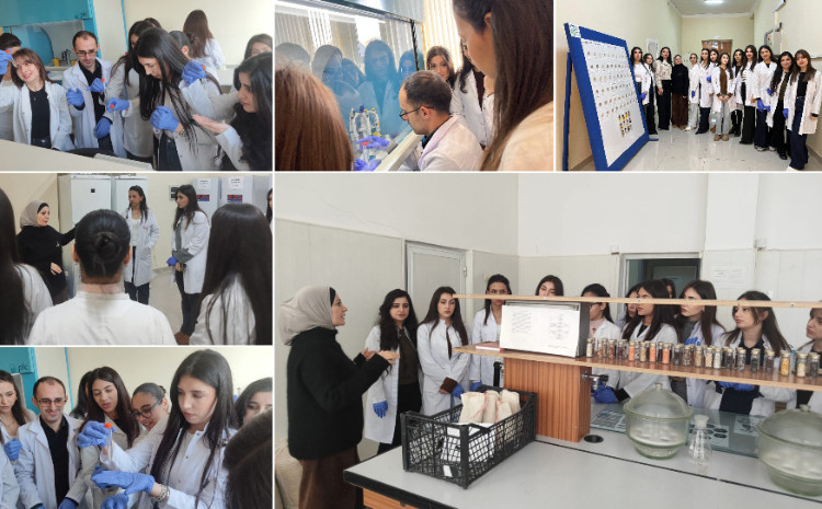 ADPU tələbələri Genetik Ehtiyatlar İnstitutunda təcrübə dərsində iştirak ediblər 