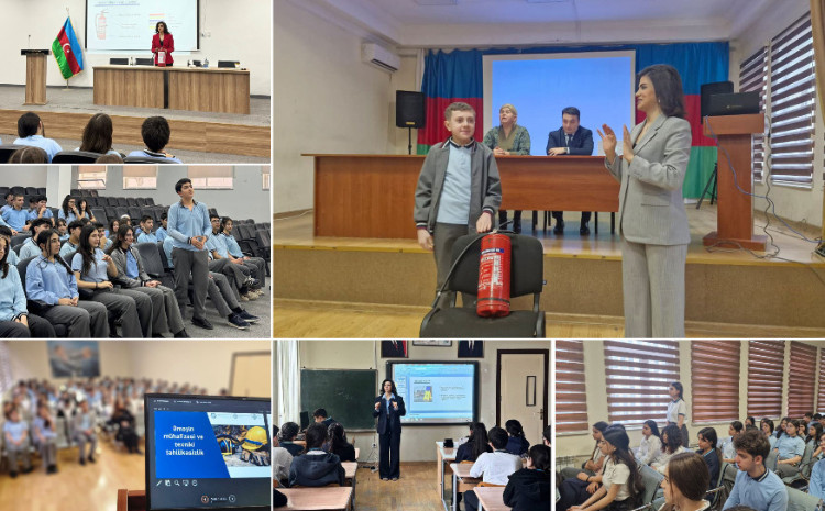 Məktəblilər əməyin mühafizəsinə dair maarifləndirilir 