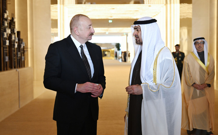 Prezident BƏƏ-də səfərdədir 