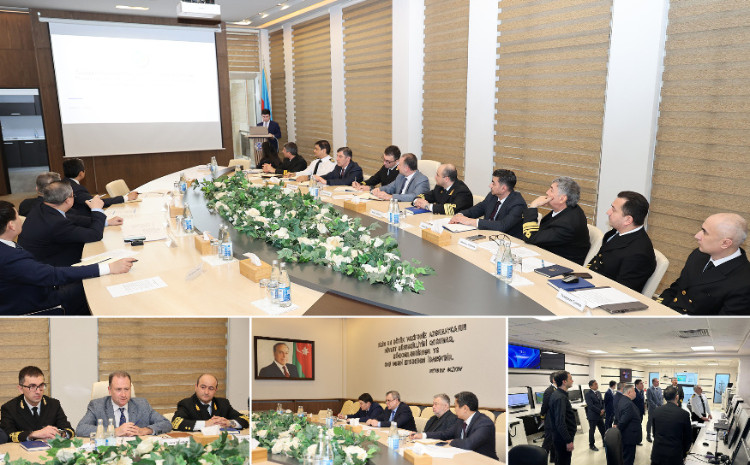 Meeting with Kazakh Delegation Held at the State Maritime and Port Agency 