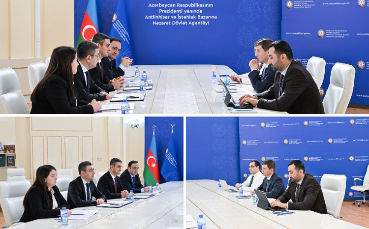 Agentlikdə İnformasiya Kommunikasiya Texnologiyaları Agentliyinin nümayəndələri ilə görüş keçirilib 