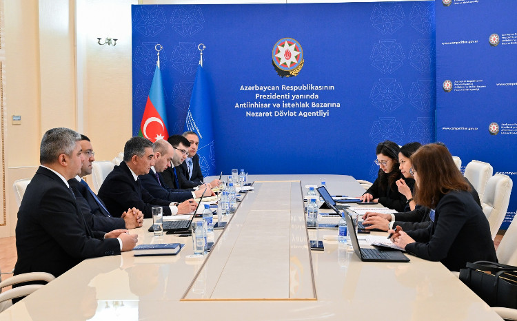 Agentlikdə Beynəlxalq Valyuta Fondunun nümayəndə heyəti ilə görüş keçirilib 