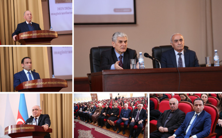 ADPU-da magistrantların təcrübə prosesinə start verilib 