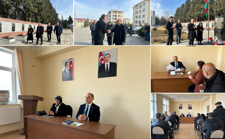 Deputat Ceyhun Məmmədov Kürdəmirdə seçicilərlə görüş keçirdi 