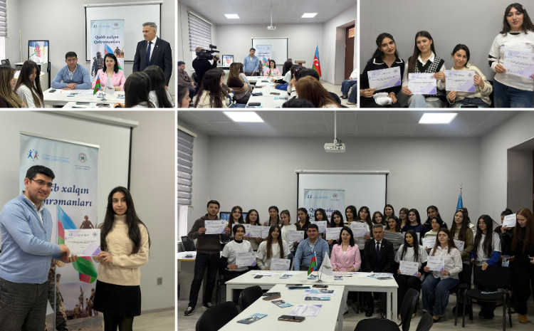 Quba rayonunda “Qalib xalqın Qəhrəmanları” adlı layihənin yekun tədbiri keçirildi 