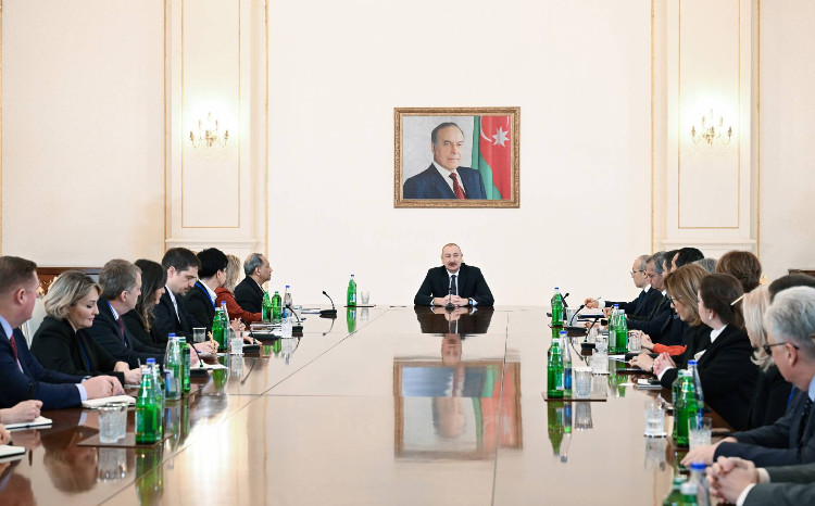 AmCham Board Member Attended High-Level Meeting Between President Ilham Aliyev and the U.S. Chamber of Commerce Delegation 