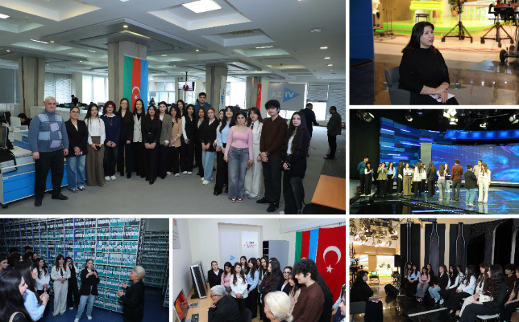 Информационная сессия в АзТВ для студентов БГУ 