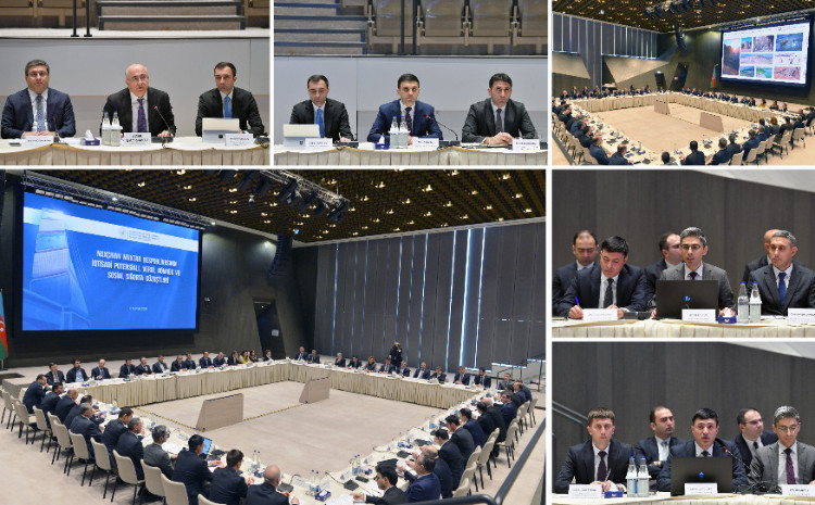 Naxçıvanın iqtisadi potensialı və tətbiq edilən güzəştlərlə bağlı tədbir keçirilib 