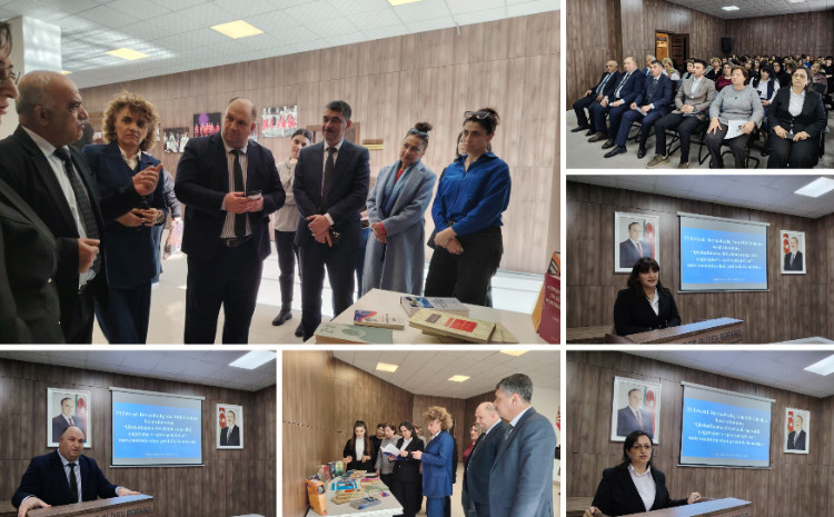 ADPU-nun Şəki filialı Beynəlxalq Ana Dili Gününə həsr edilmiş konfrans keçirib 