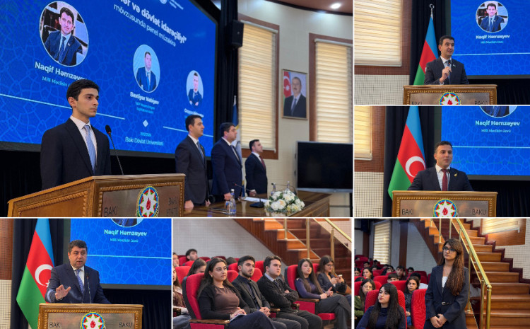BDU-da “Gənclər və dövlət idarəçiliyi” mövzusunda panel müzakirə 