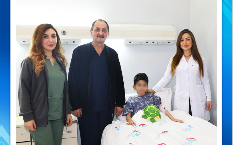 KTM-də irsi sferositozlu uşaq üzərində uğurlu kompleks əməliyyat icra olundu 