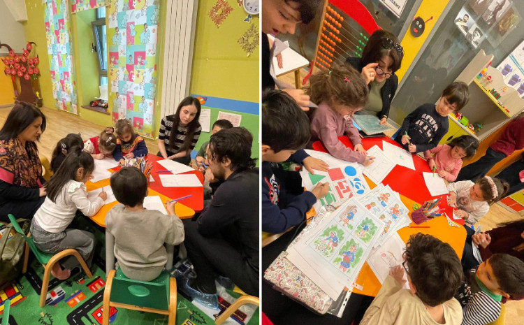 BDU-nun magistrantları məktəbəqədər yaşlı uşaqlarla diaqnostik işlər aparıblar 