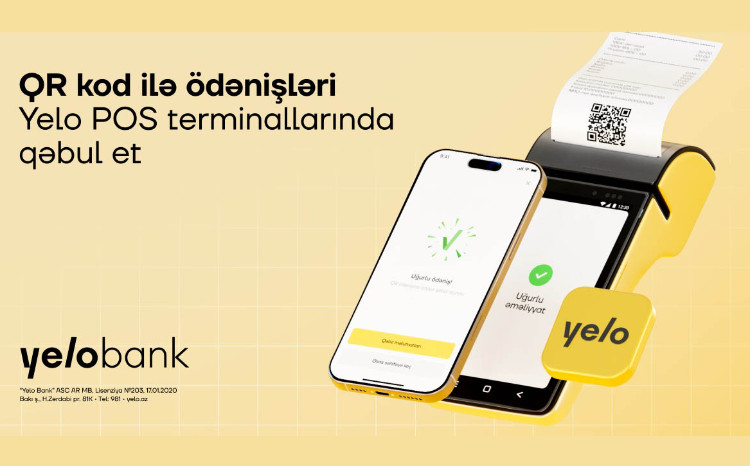 Инновационные QR-платежи от Yelo Bank 