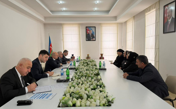 Energetika naziri Qubada vətəndaşları qəbul edib 