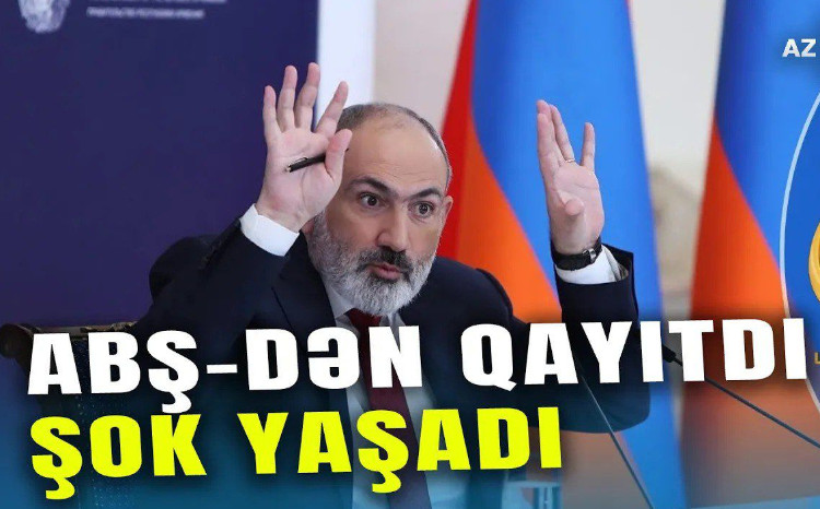 Paşinyan ABŞ-dən qayıdıb paylaşım etdi: ölkəsində yeri yerindən oynadan hadisə baş verdi - VİDEO