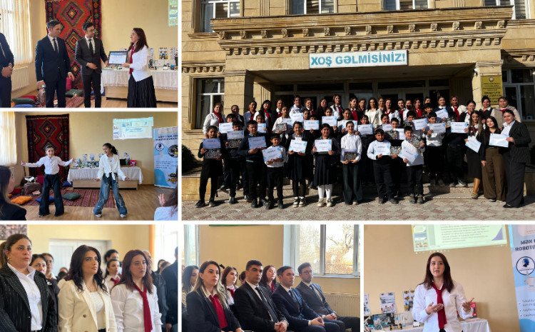 Goranboyda "Mən gələcəyin robototexnikiyəm" qrant layihəsinin bağlanış tədbiri keçirilib 