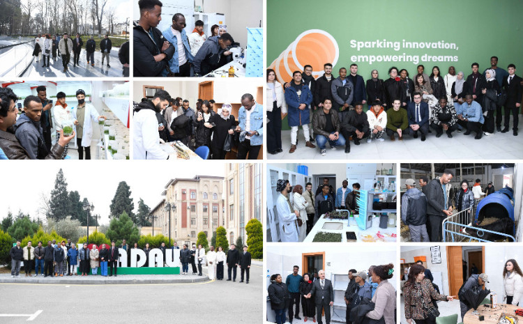 20 ölkəni təmsil edən əcnəbi tələbələr ADAU-da olublar 