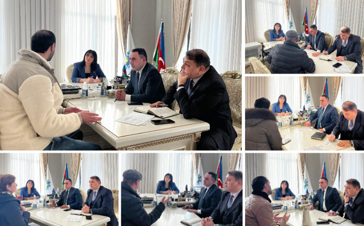 Deputat Elnarə Akimova vətəndaşlarla növbəti qəbulu keçirib 