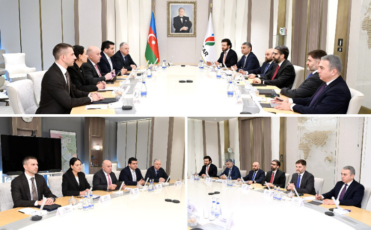 SOCAR President Meets with Executive Vice President of Baker Hughes 