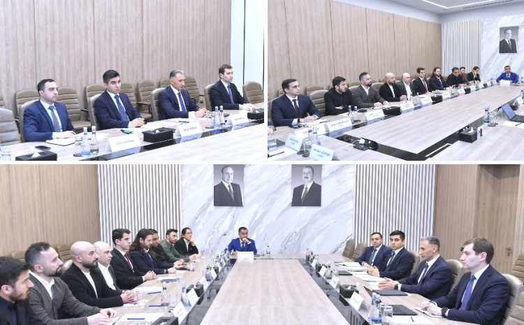 Министр Рашад Набиев встретился с представителями стартапов 