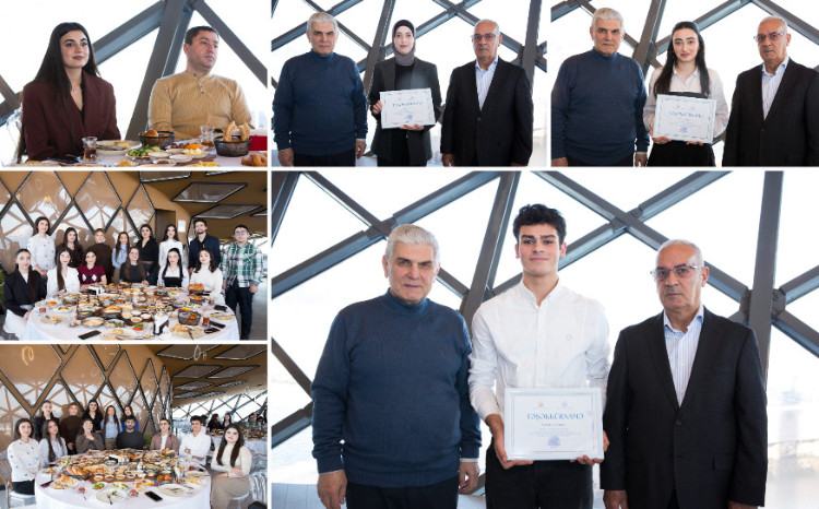 Rektor tələbələrlə səhər yeməyində - ADPU-da Gənclər Günü münasibətilə görüş 