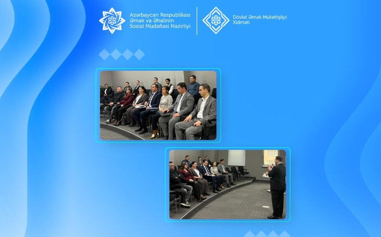 SXA və DTSERA-nın əməkdaşları üçün əməyin mühafizəsinə dair təlim keçirilib 