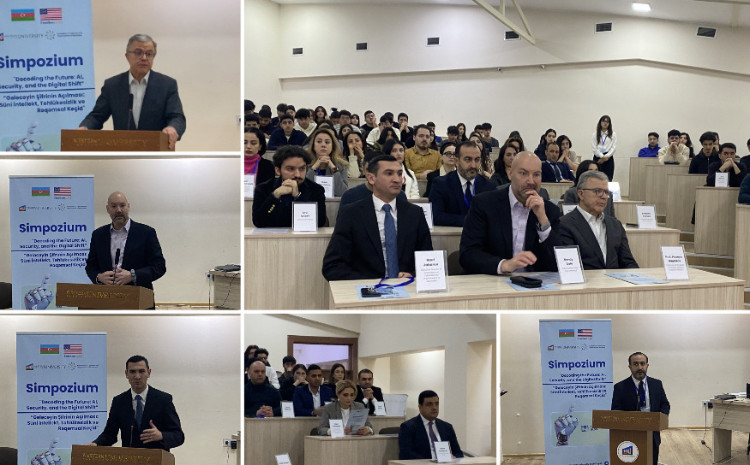 “Gələcəyin Şifrinin Açılması: Süni İntellekt, Təhlükəsizlik və Rəqəmsal Keçid” adlı simpozium keçirilib 