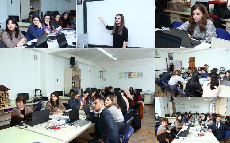 Pedaqoji Universitetdə STEAM təlimləri start götürüb 