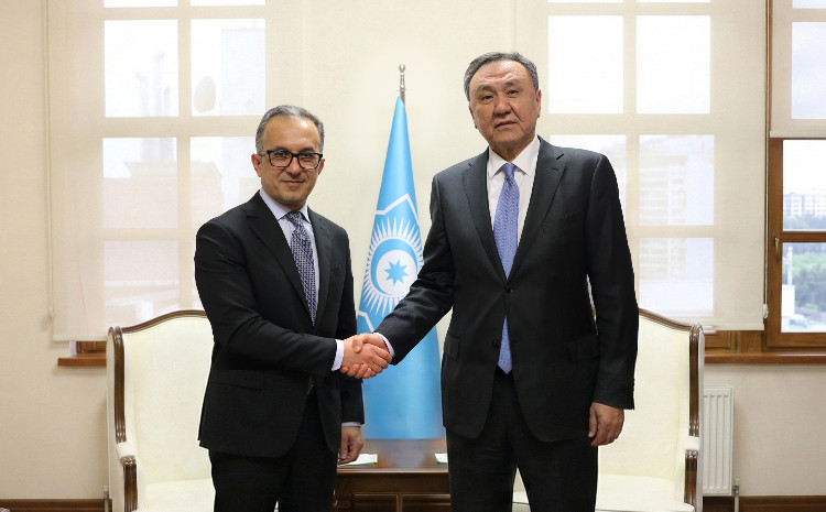 Dövlət Komitəsinin sədri Türk Dövlətləri Təşkilatının Baş katibi ilə görüşüb 