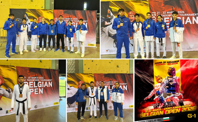 Azərbaycan taekvondoçuları “Belgian Open” turnirində 6 medal əldə etdi 