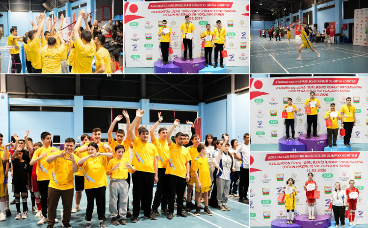 Xüsusi qayğıya ehtiyacı olan uşaqlar üçün idman yarışı təşkil olundu 