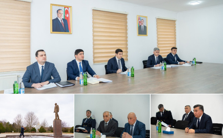 Nazir Fərid Əhmədov Qobustan rayonunda vətəndaşları qəbul edib 
